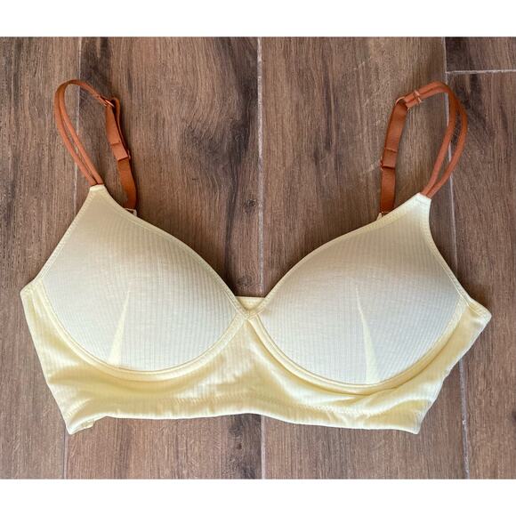 Yellow Lounge Bra Wireless Medium - Picture 1 of 4